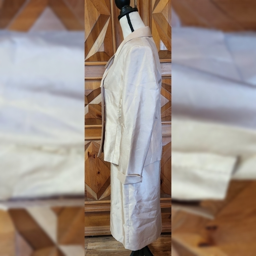 Le Suit Skirt Set Sz 10 - Picture 4 of 6